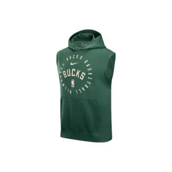 Nike Bay Packers Sideline Men's Nike Dri FIT Nfl Sleeveless Pullover Hoodie