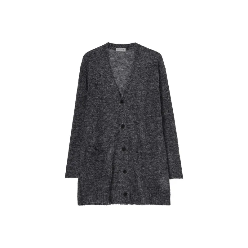 Yohji Yamamoto Knitwear Men's Charcoal-0