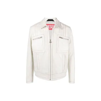 DIESEL Jackets Men White