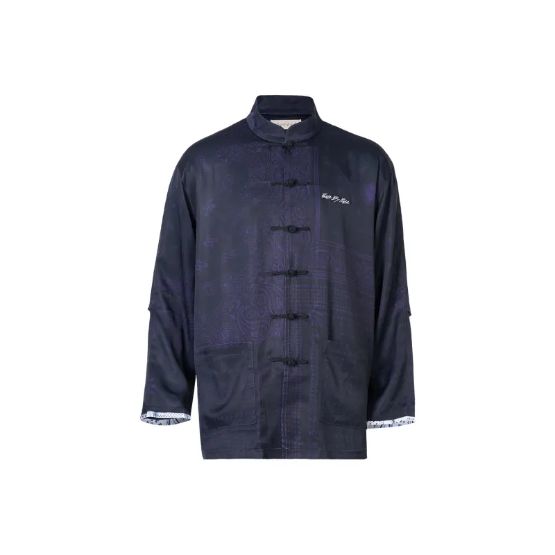 XVESSEL Jackets Unisex Purple Tang Suit-0