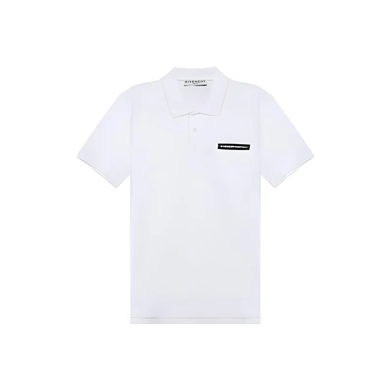 Givenchy Polo Shirts Men White-0