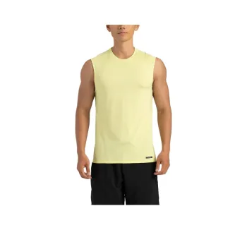 DECATHLON Kalenji Tank Tops Men's Light Lemon