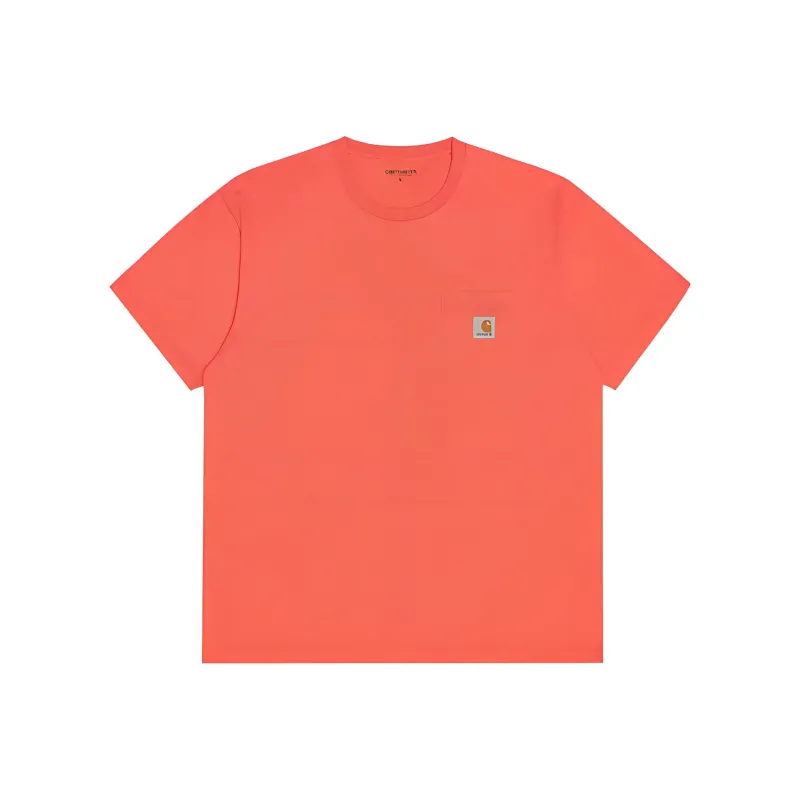 Carhartt WIP T Shirts Men Orange-0