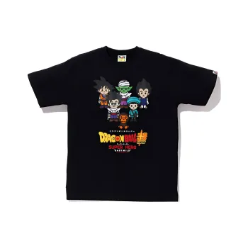 A BATHING APE X Dragon Ball Super Goku & Gohan & Pan & Piccolo &Vegeta Baby Milo Japan Exclusive Tee