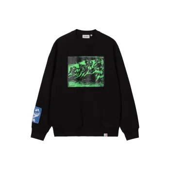 Carhartt WIP Civilist Collaboration Sweatshirts Unisex Black