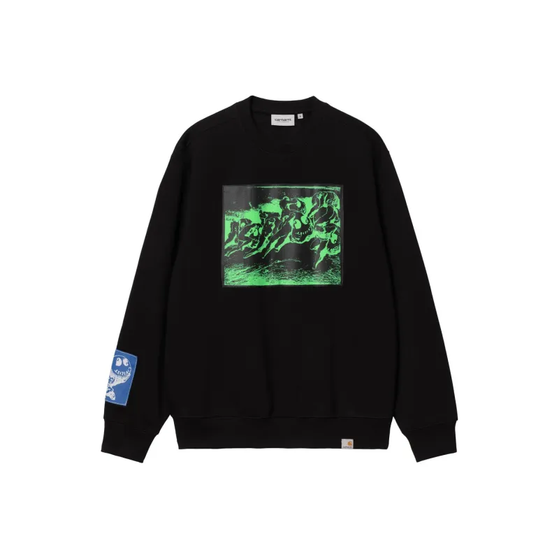 Carhartt WIP Civilist Collaboration Sweatshirts Unisex Black-0
