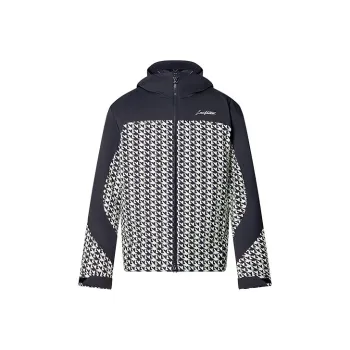 LOUIS VUITTON Jacket Men's Black White