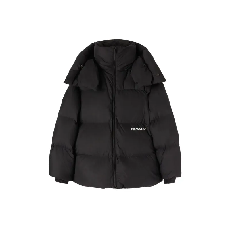 OFF WHITE Bounce Hooded Down Puffer-0