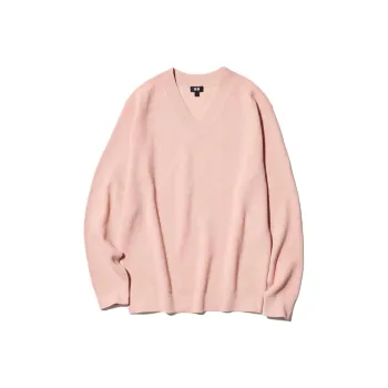 UNIQLO Knitwear Men's Pastel Pink