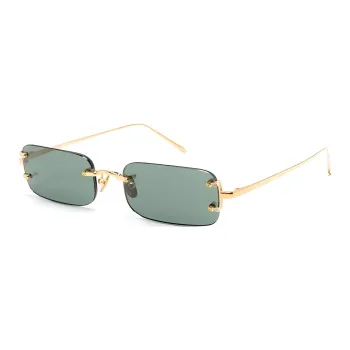 Linda Farrow Taylor Rectangular Frame Suanglasses