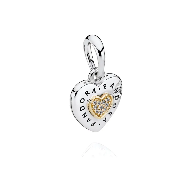 Pandora 925 Sterling Silver Pendant Unisex-2