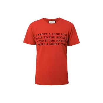 GUCCI T-Shirts Men Red