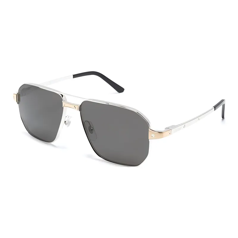 Cartier Pilot frame Tinted Sunglasses-0