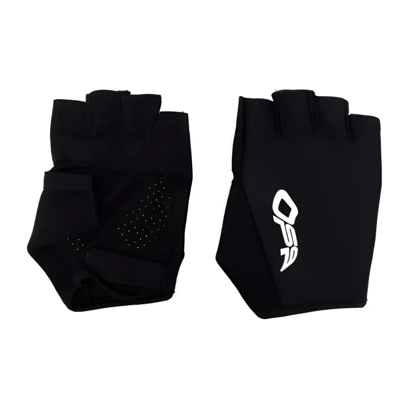 OFF WHITE Logo print Fingerless Gloves-0