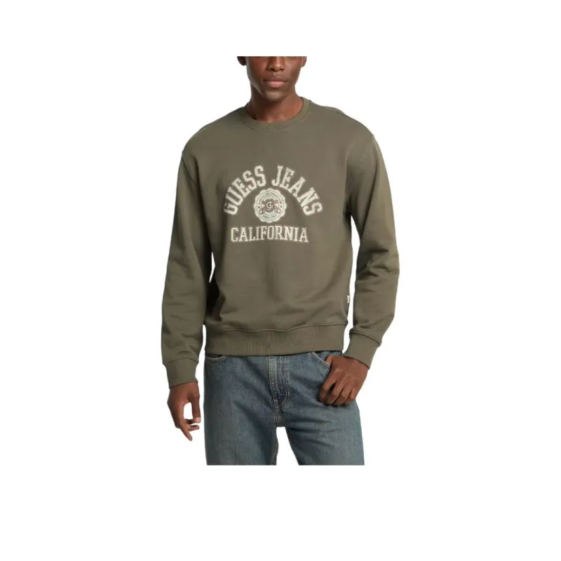 GUESS Sweatshirts Men Green-0