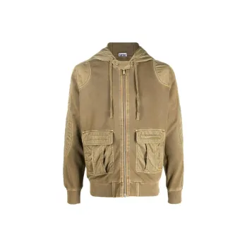 DIESEL Jackets Men Khaki