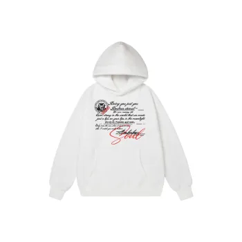 BOS BEAR Sweatshirt Unisex White Black