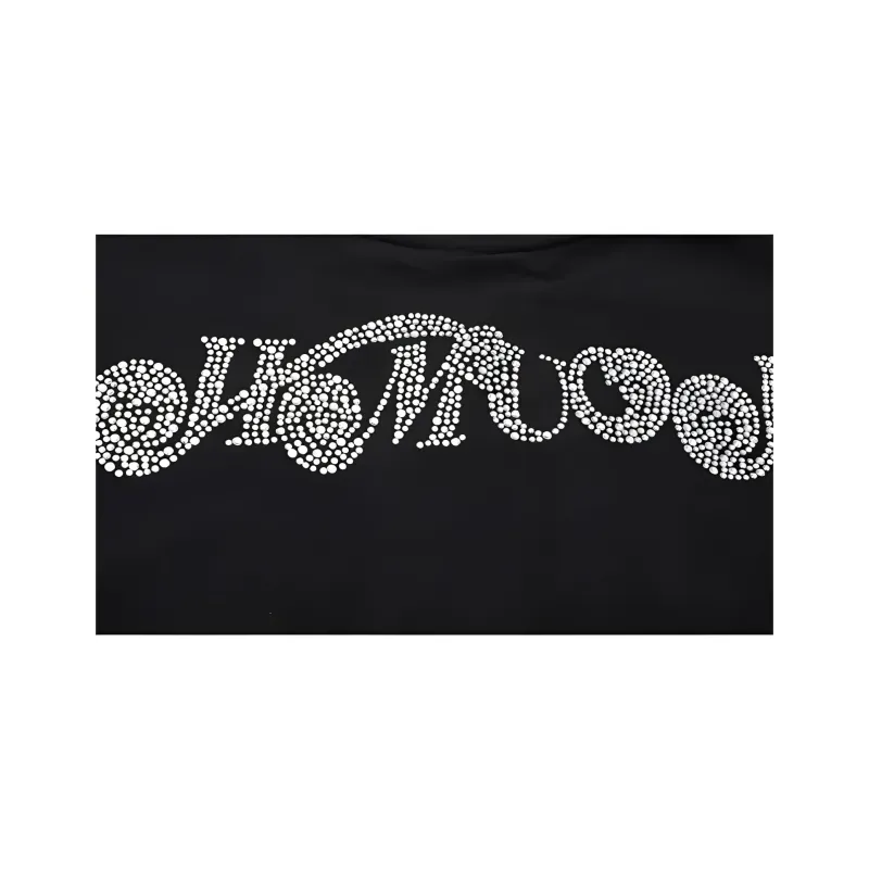 TCH T Shirts Unisex Black With Silver Logo-3