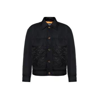 VERSACE Jackets Men Black