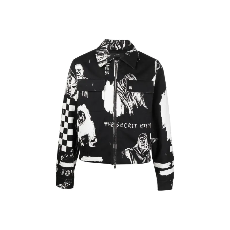 AMIRI Jackets Men Black-0
