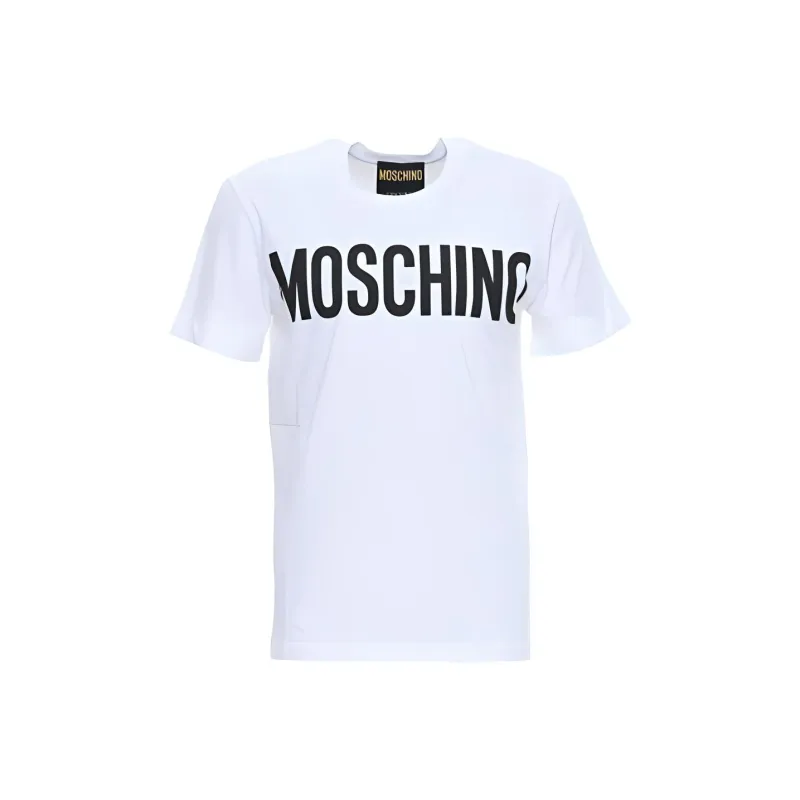 MOSCHINO Logo Printed Crewneck T Shirt-0