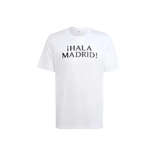 Adidas Real Madrid T-Shirts Men White