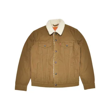 Levis Jackets Men Khaki