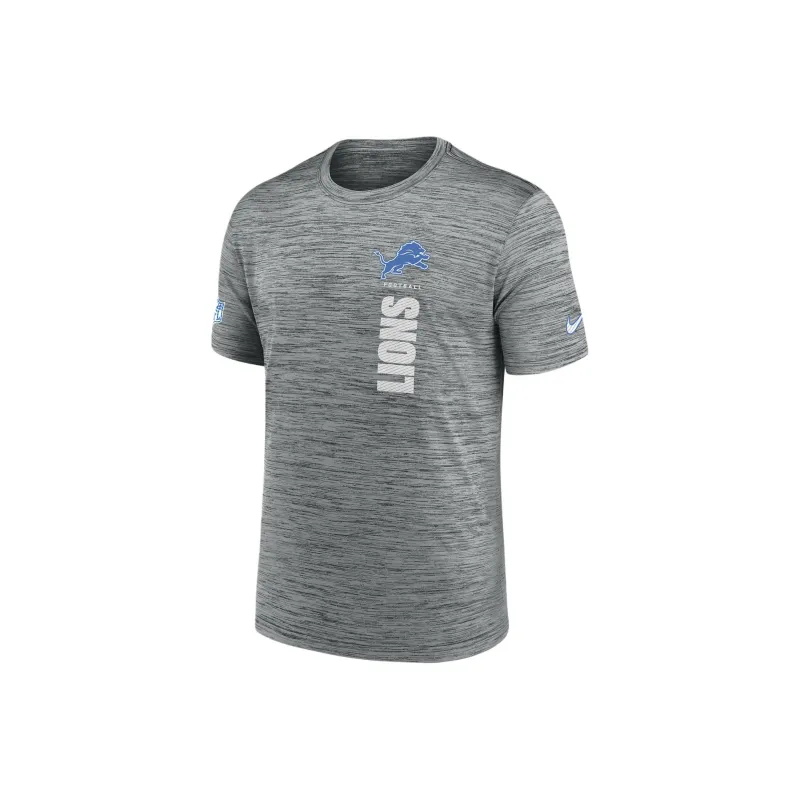 Nike Detroit Lions Sideline Team Issue Velocity Women's Nike Dri FIT Nfl T Shirt-0