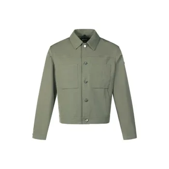 Zzegna Jackets Men Light Army Green