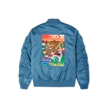 Converse CNY Tiger Jacket Men's Blue