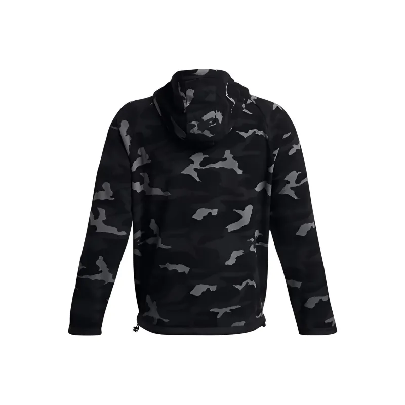 Under Armour Microfleece Printed Hoodie Sweatshirt Men's Black-1