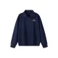 [Fleece-Lined and Thickened]Navy Blue (Warm Sun Chest Logo)