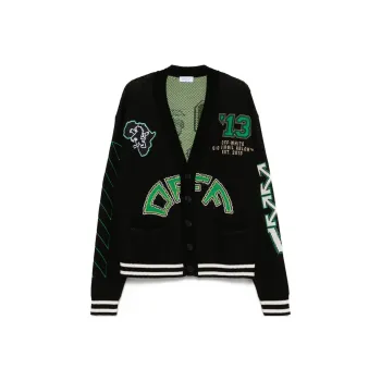 OFF WHITE Patch detailing Cardigan