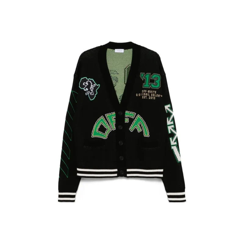 OFF WHITE Patch detailing Cardigan-0