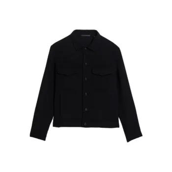 THEORY Jackets Men Black