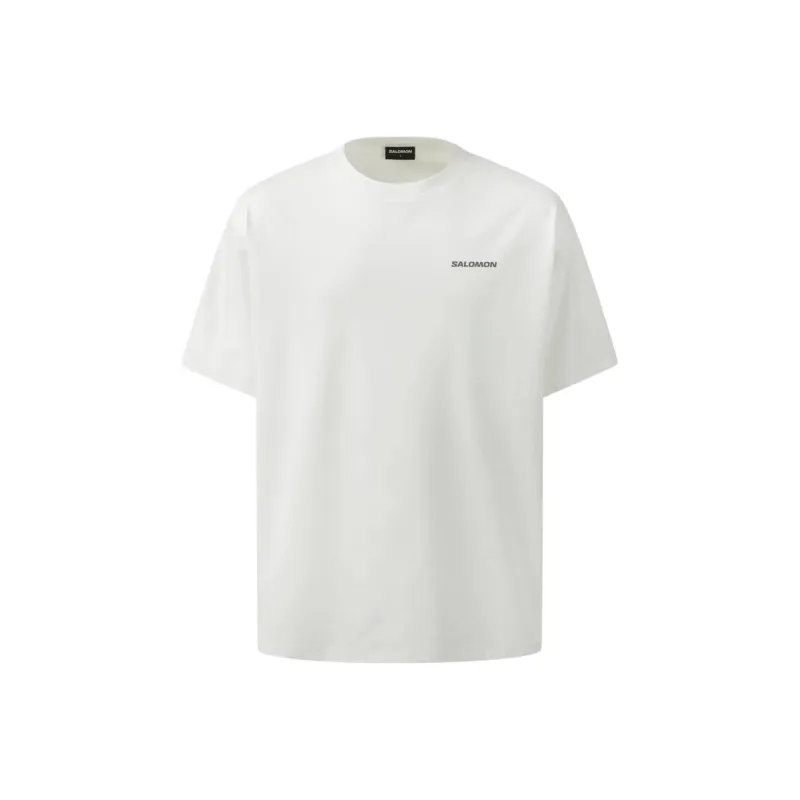 SALOMON T Shirts Unisex White-0