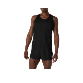Asics Tank Tops Men Black