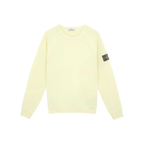 STONE ISLAND Sweatshirts Men Yellow