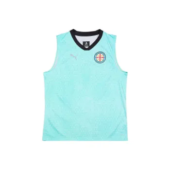 PUMA Tank Tops Unisex Teal