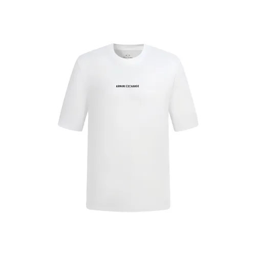 ARMANI EXCHANGEAE SS25 T Shirt Men's White