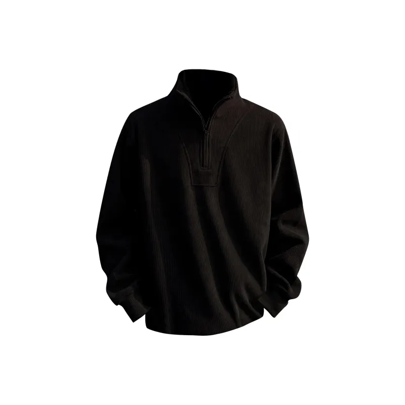 KIRHNE Sweatshirt Unisex Dark Coffee-0