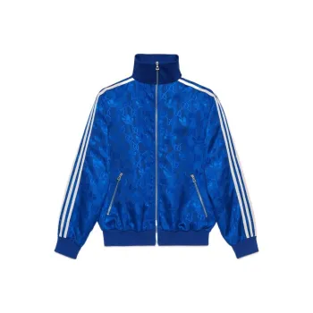GUCCI X Adidas Gg Trefoil Jacquard Jacket