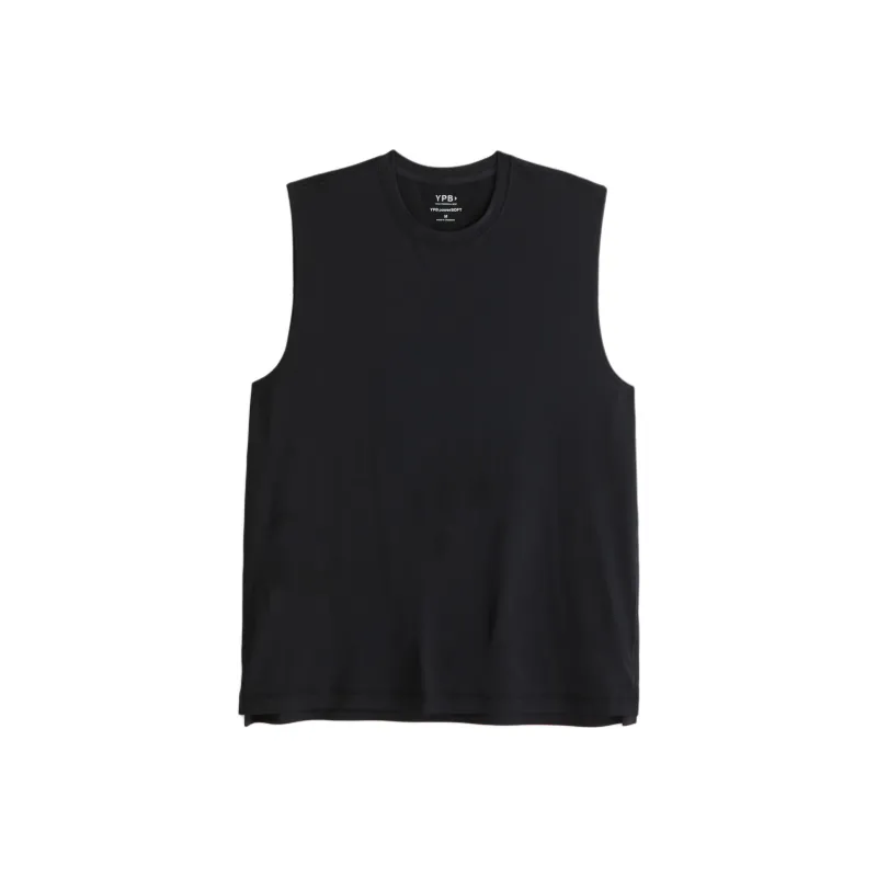 Abercrombie＆Fitch Tank Tops Men Black-0