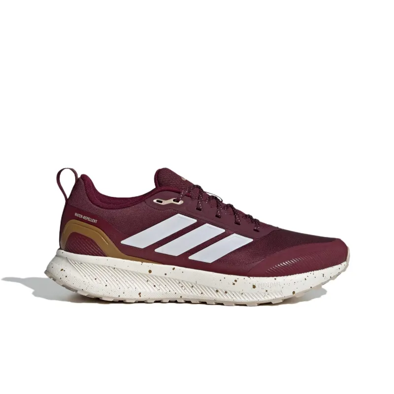 Adidas RUNFALCON 5 Anti Slip Wear Resistant Low Top Running Shoes Men's Red-1
