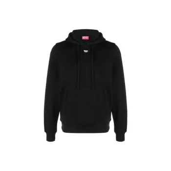 DIESEL Logo patch Detail Hoodie