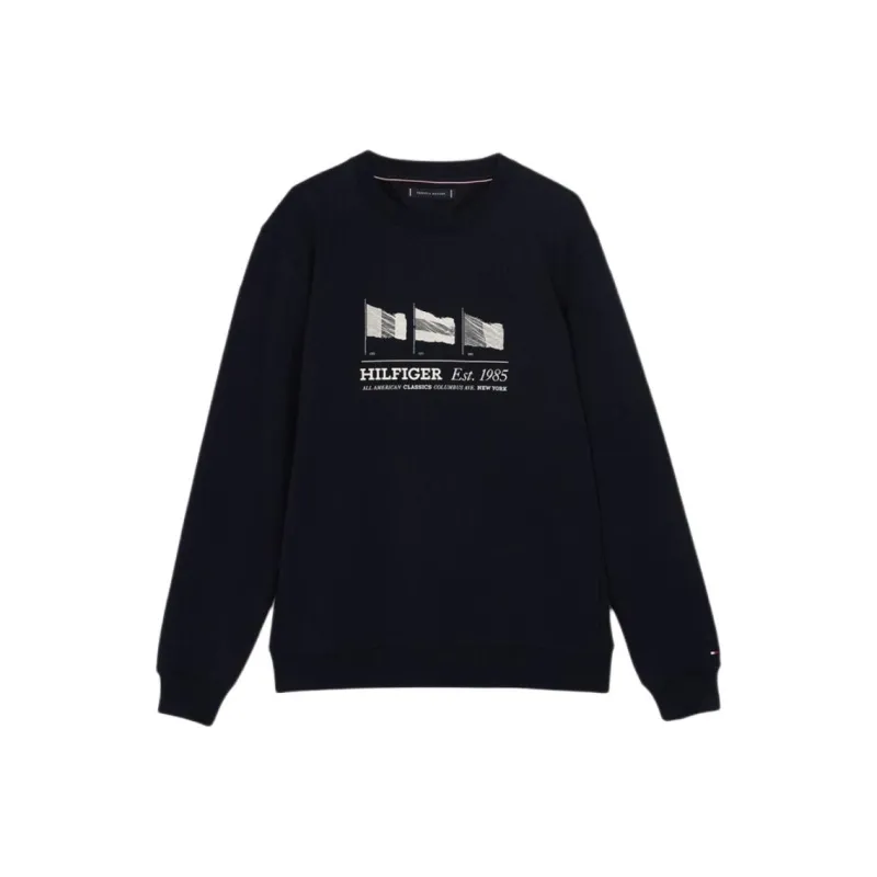 Tommy Hilfiger Sweatshirt Men's Marine Blue-0