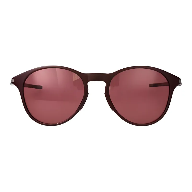 TAG HEUER Injection Molded Oval Sunglasses Unisex Red Brown-3