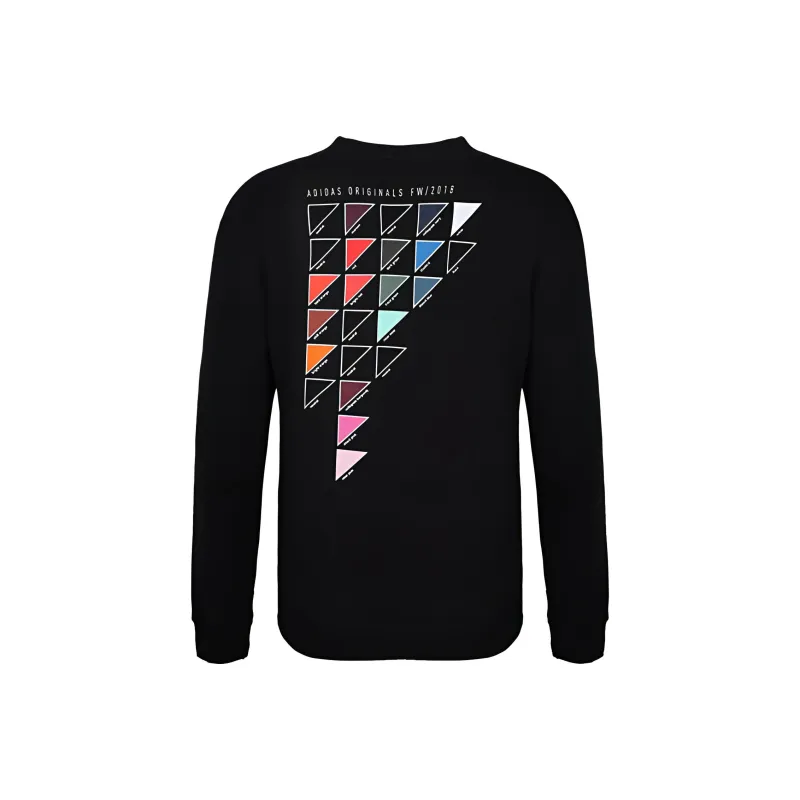 Adidas Originals GRAPHICS CREW Sweatshirt Men's Black-1