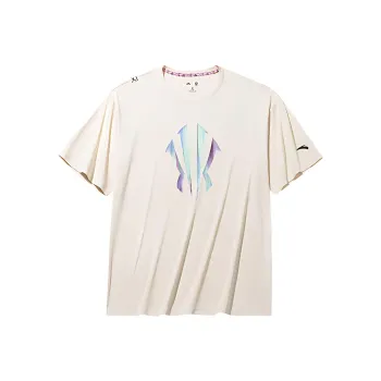 ANTA T-Shirts Unisex Moon White