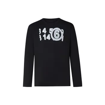 MM6 Maison Margiela Zoom Numbers motif T shirt